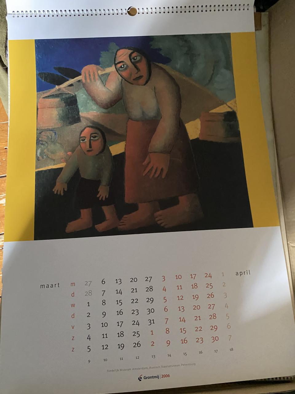 Grondmij 2006 kalender