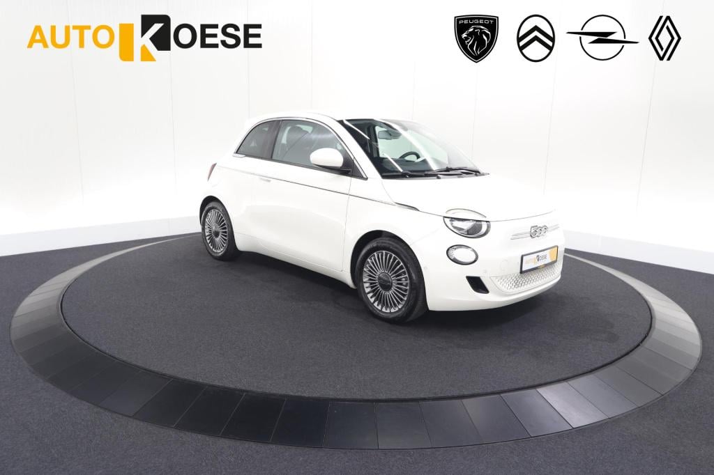 Fiat 500 icon 42 kwh | 96.4% soh | dodehoekdetectie | camera | parkeersenso