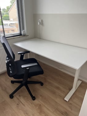 Ergonomische bureaustoel zwart