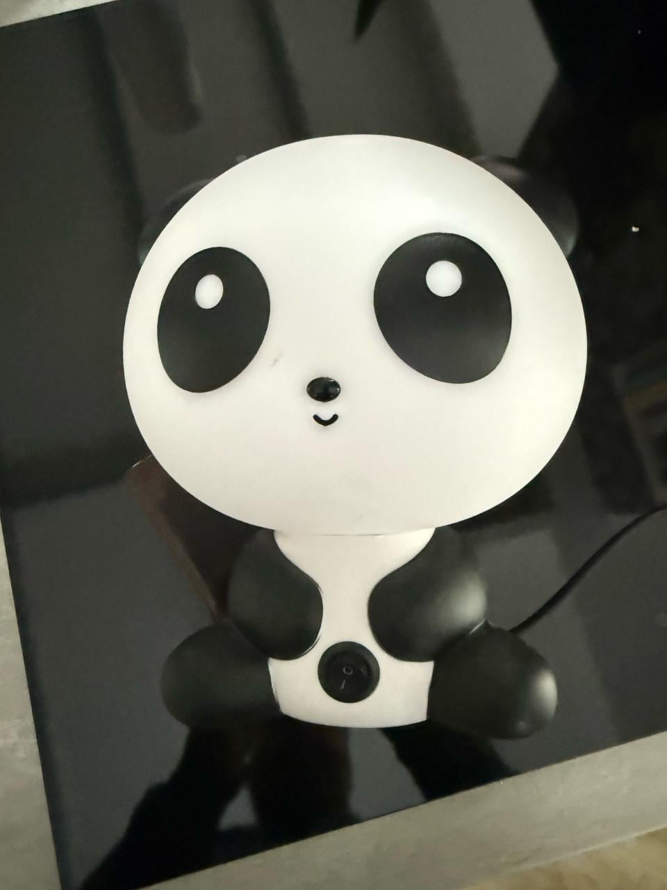 Leuke kinder tafel lamp panda