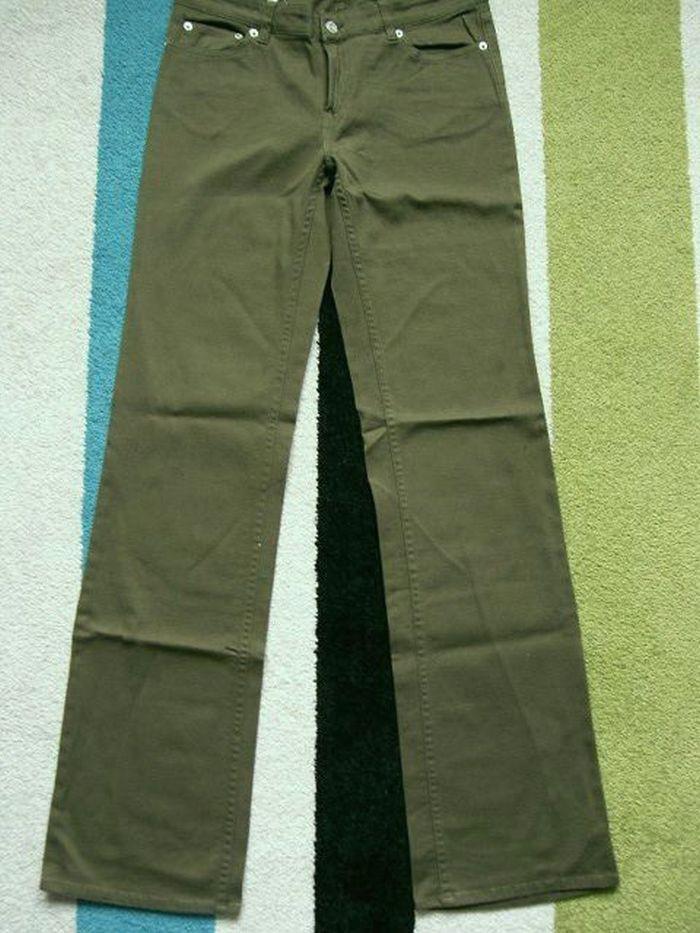 PJC RALPH LAUREN: Nieuwe stretchbroek diepgroen maat 36+38