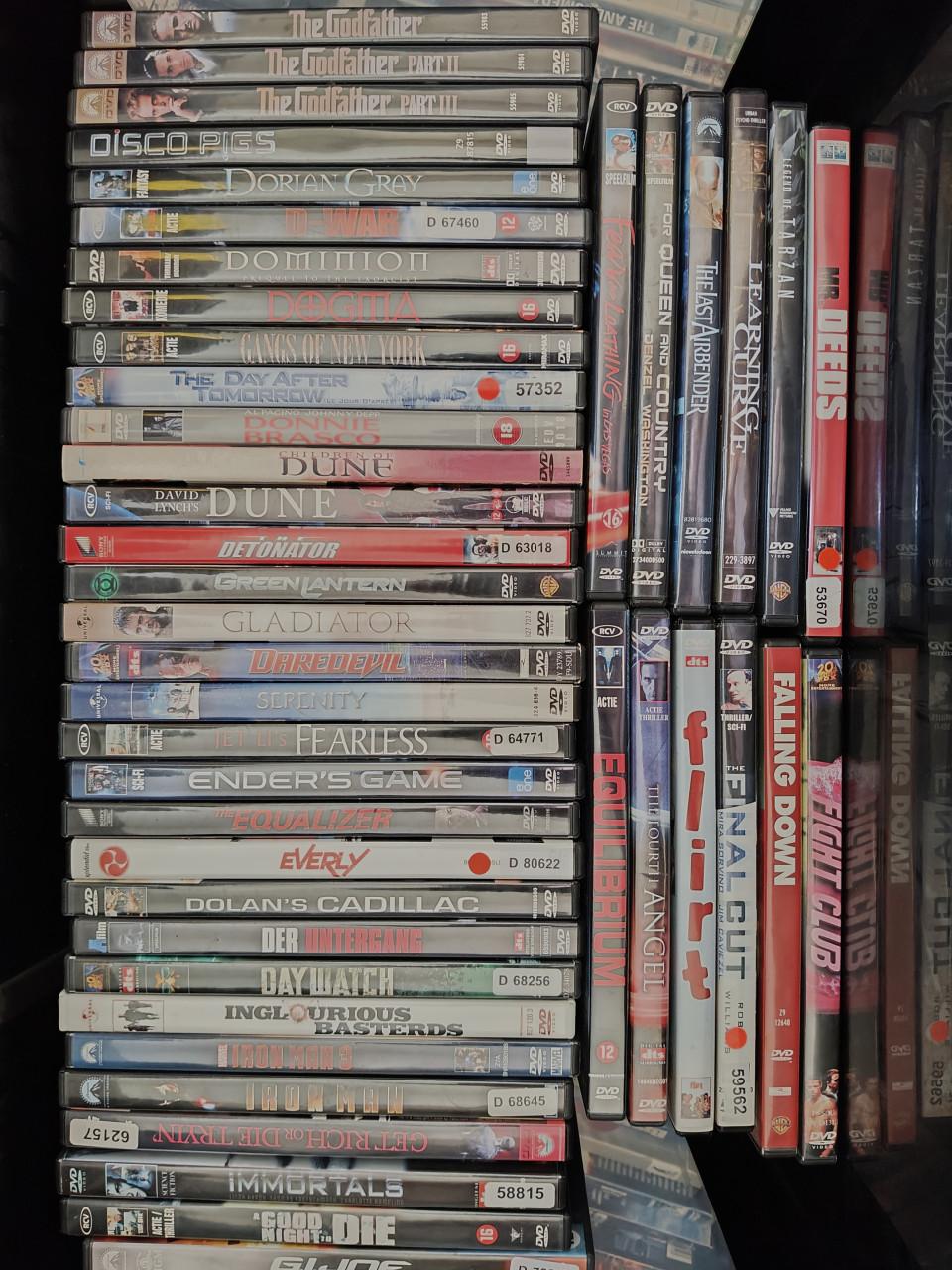 400+ Originele DVDs