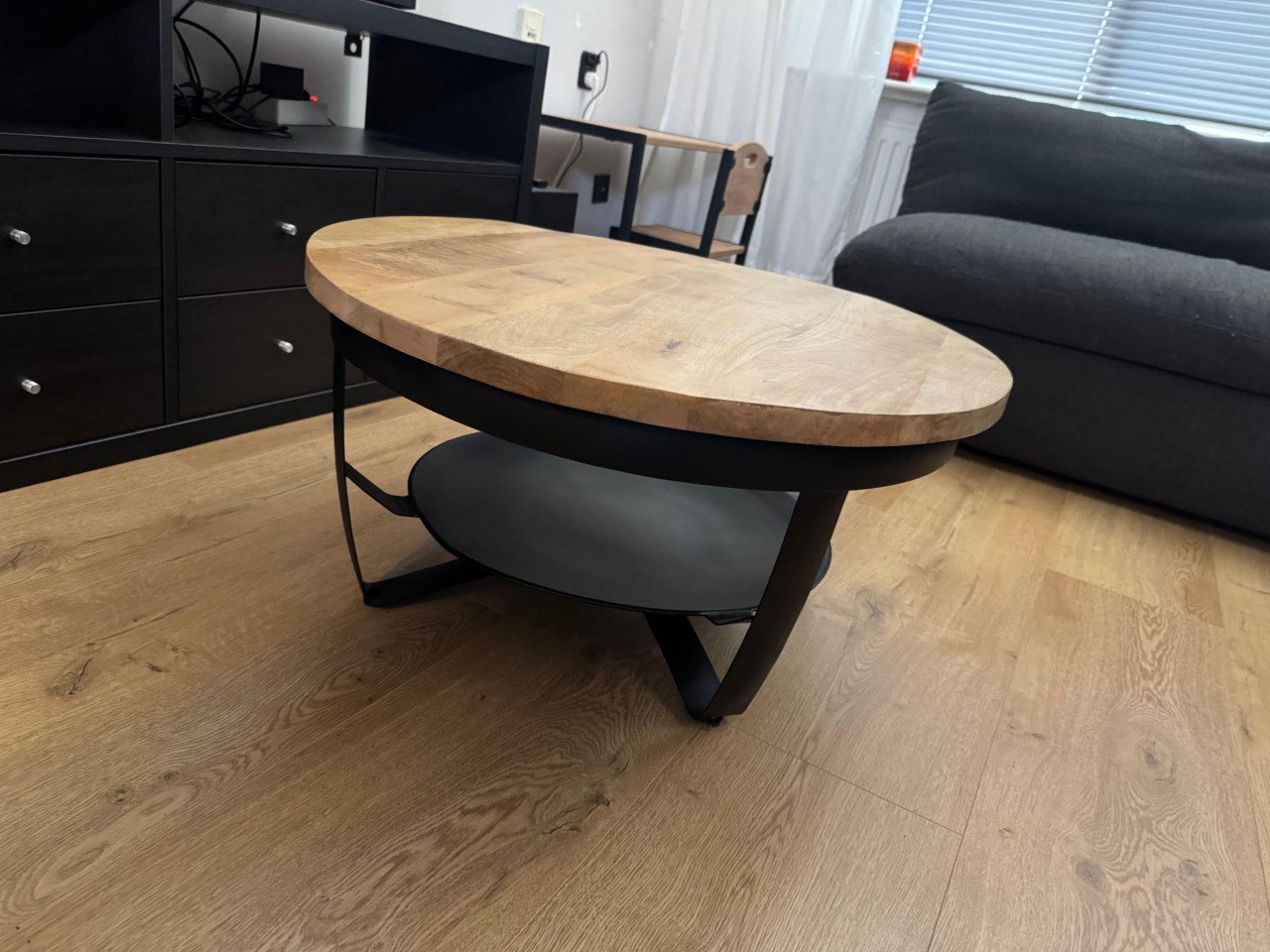 Salontafel mang hout