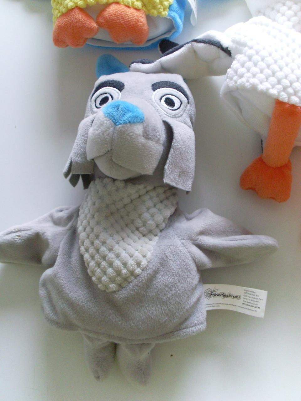 Fabeltjeskrant handpoppen in perfecte staat