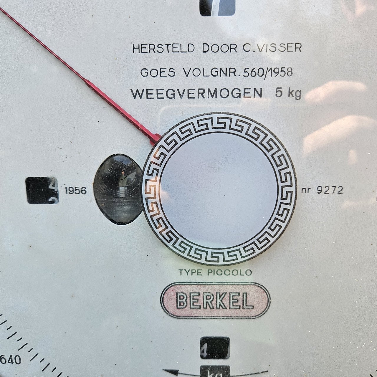 Berkel Piccolo weegschaal