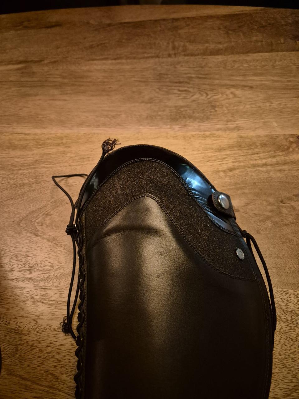 Bruine nieuwe paardrijlaarzen maat 36 HKM Regular-Wide