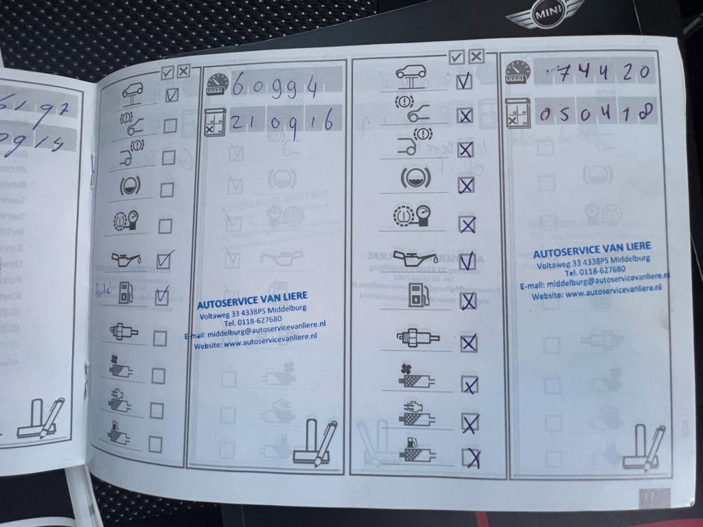 Mini One mini 1.6 minimalist business line, airco, lm-velgen enz.