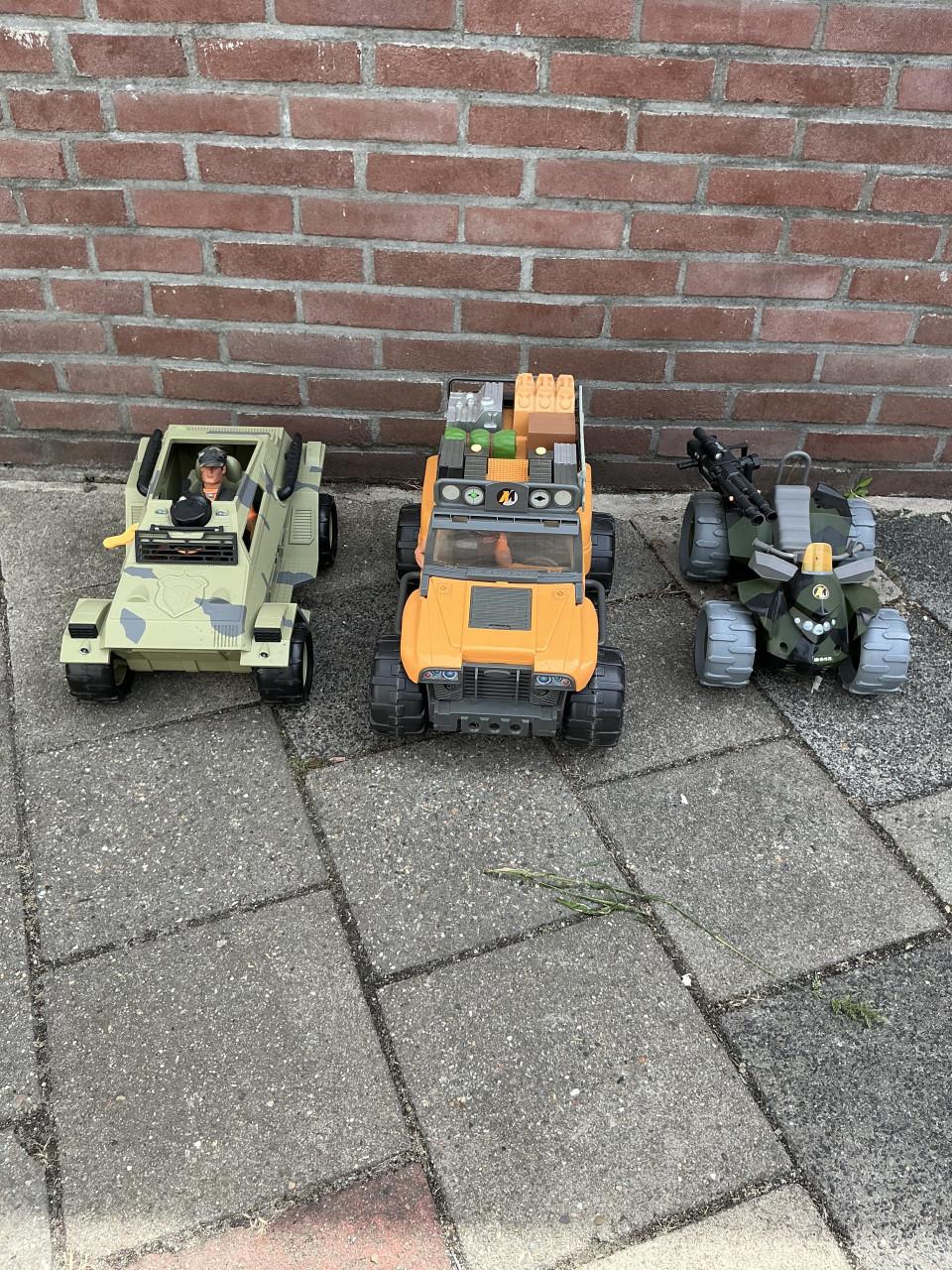 Actionman voertuigen