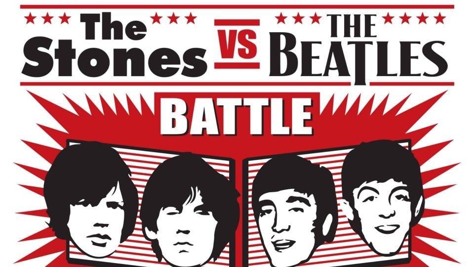 2 kaartjes the stones vs the beatles