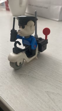 Fabuland politie motor