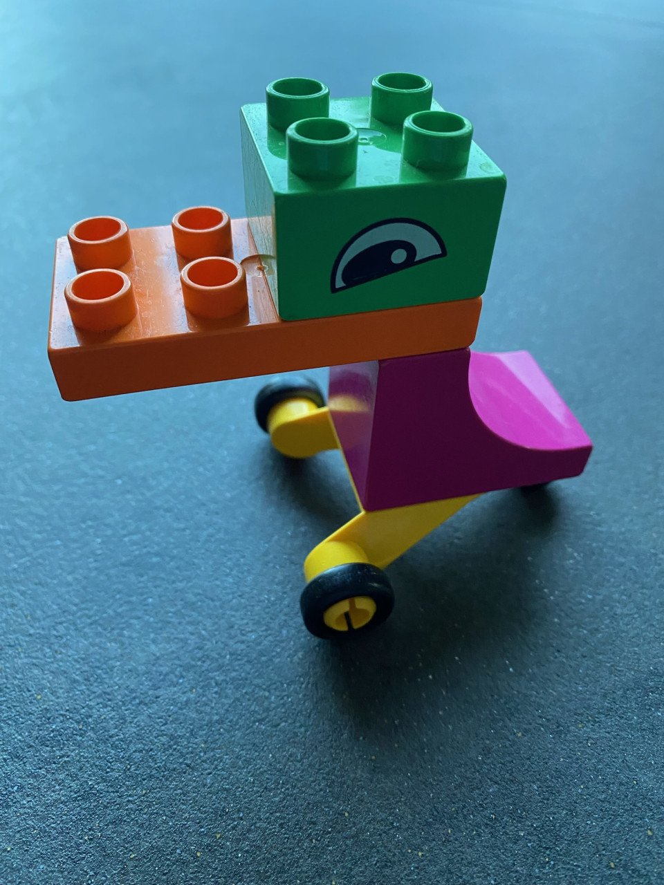 Lego Duplo Ontdek eend op wielen (compleet) 5494