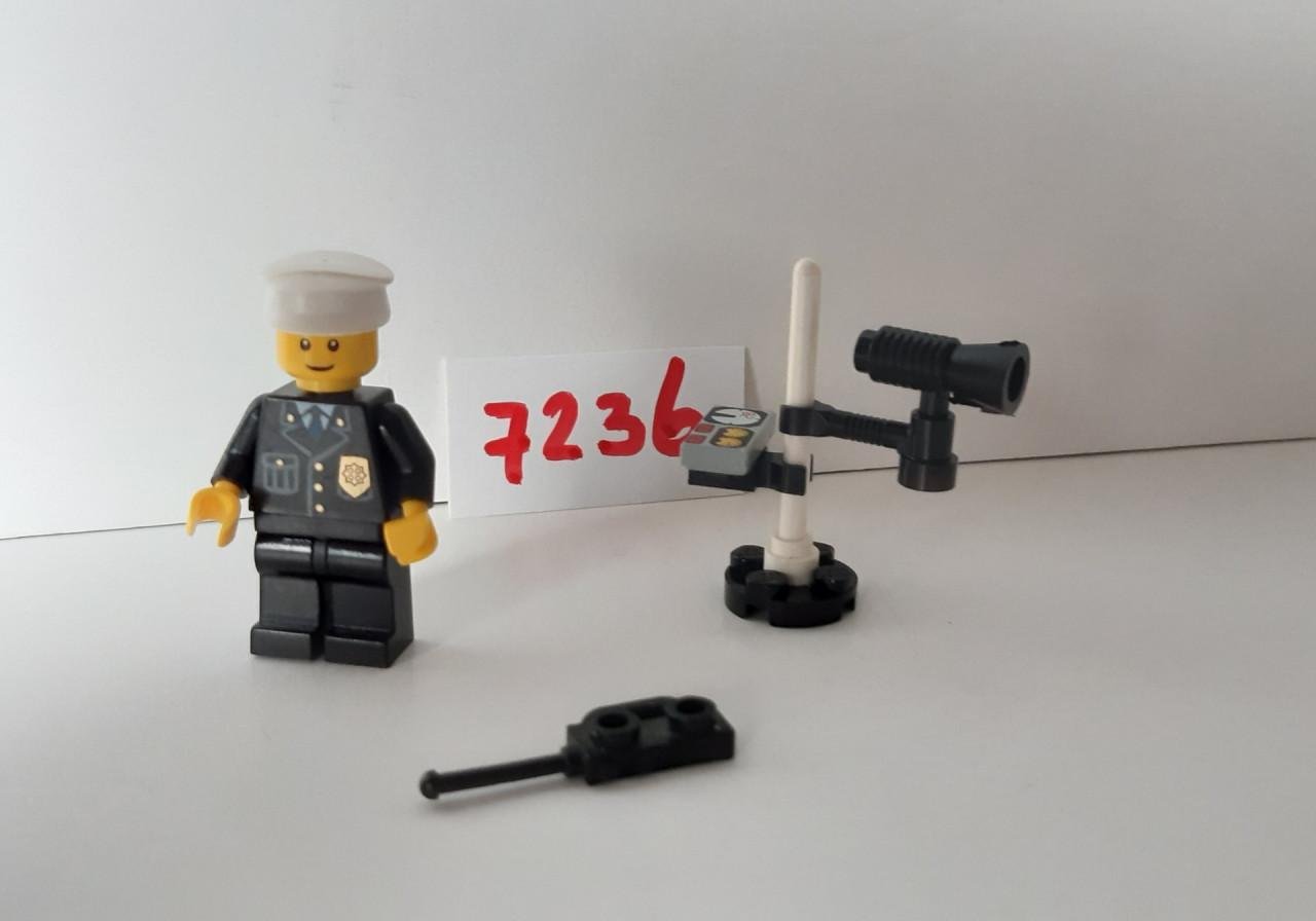 Lego City 7236: politie met radarcontrole