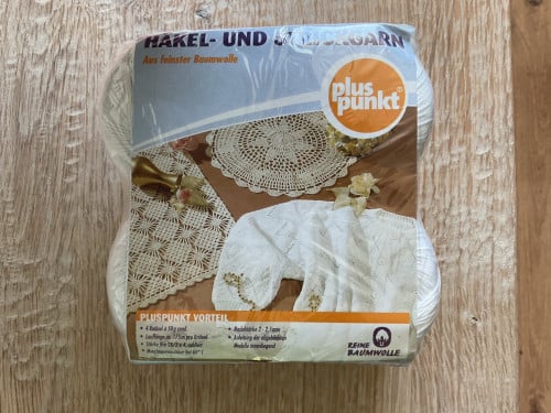 Haakgaren mooi wit