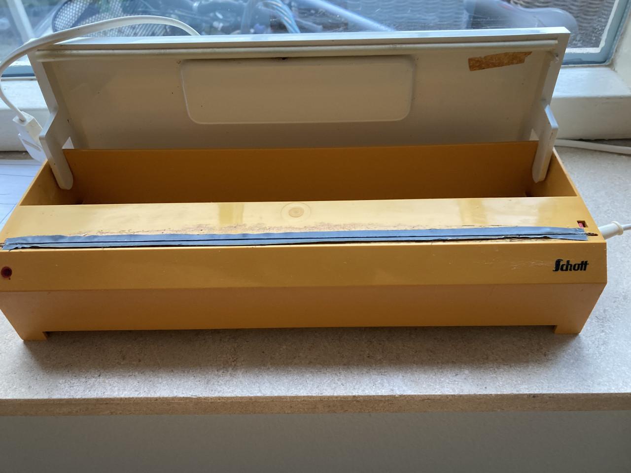 Vacuüm sealer merk Schott.