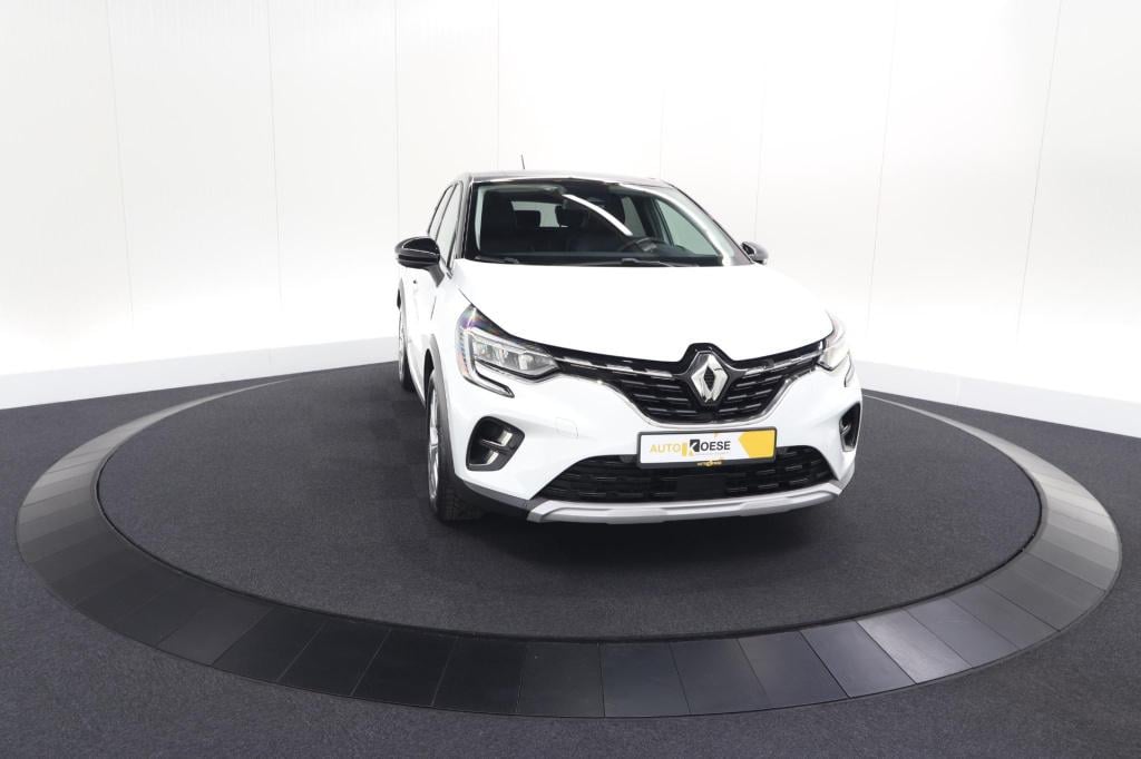 Renault Captur 1.6 e-tech hybrid 145 intens | trekhaak | camera | stoelverw
