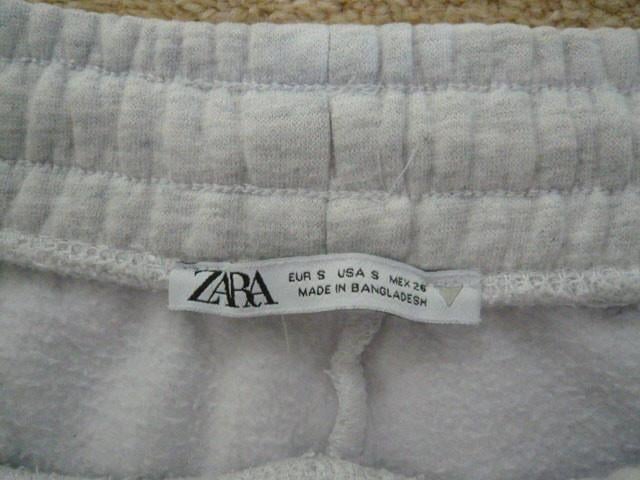 Z.G.A.N. JOGGINGBROEK MET WIJDE PIJPEN MT S: ZARA