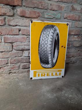 Emaille Pirelli bord