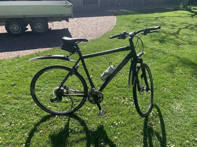 Merida crossway 400 herenfiets ZGAN mat zwart hoogte 58