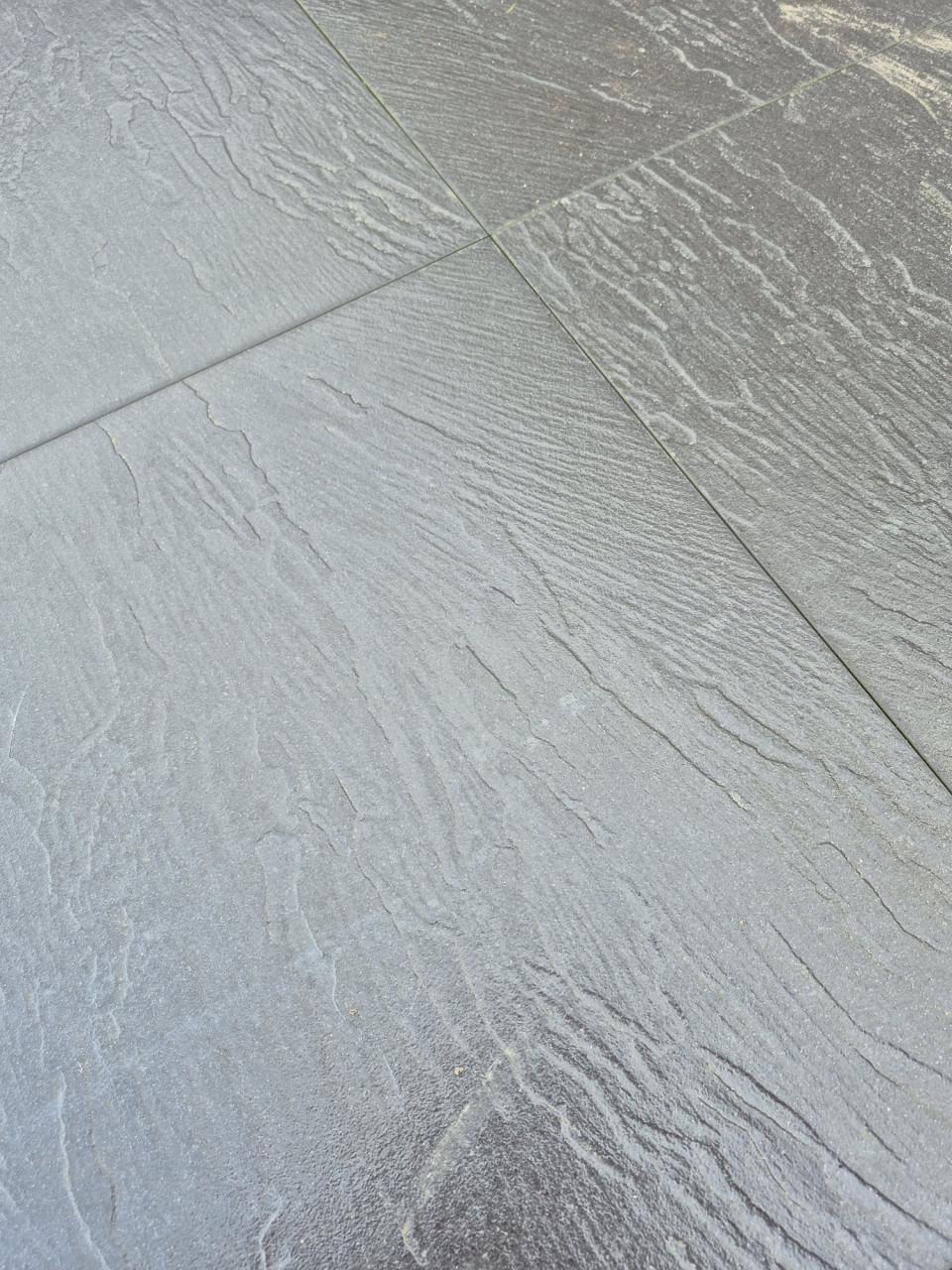 Tuintafel met stenen blad