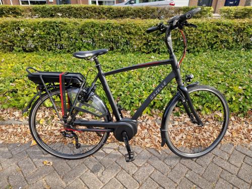 Schitterende Gazelle elektrische heren fiets met Bosch motor en 500WH accu