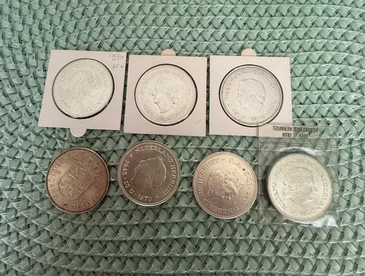 Zilveren Guldens,Rijksdaalders,Tientjes