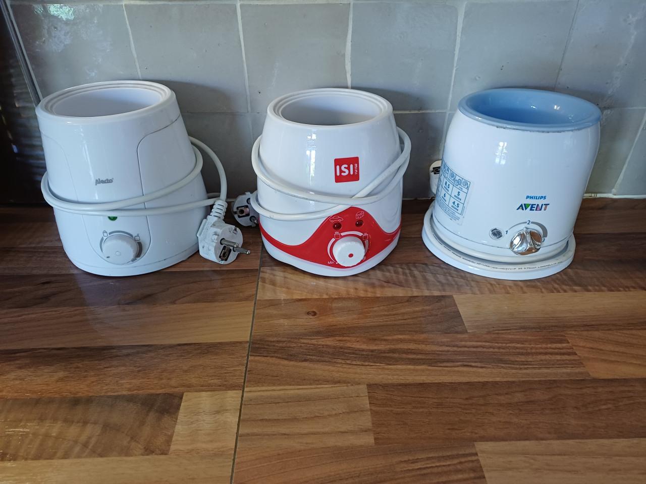 Flessen warmers / flessenwarmers