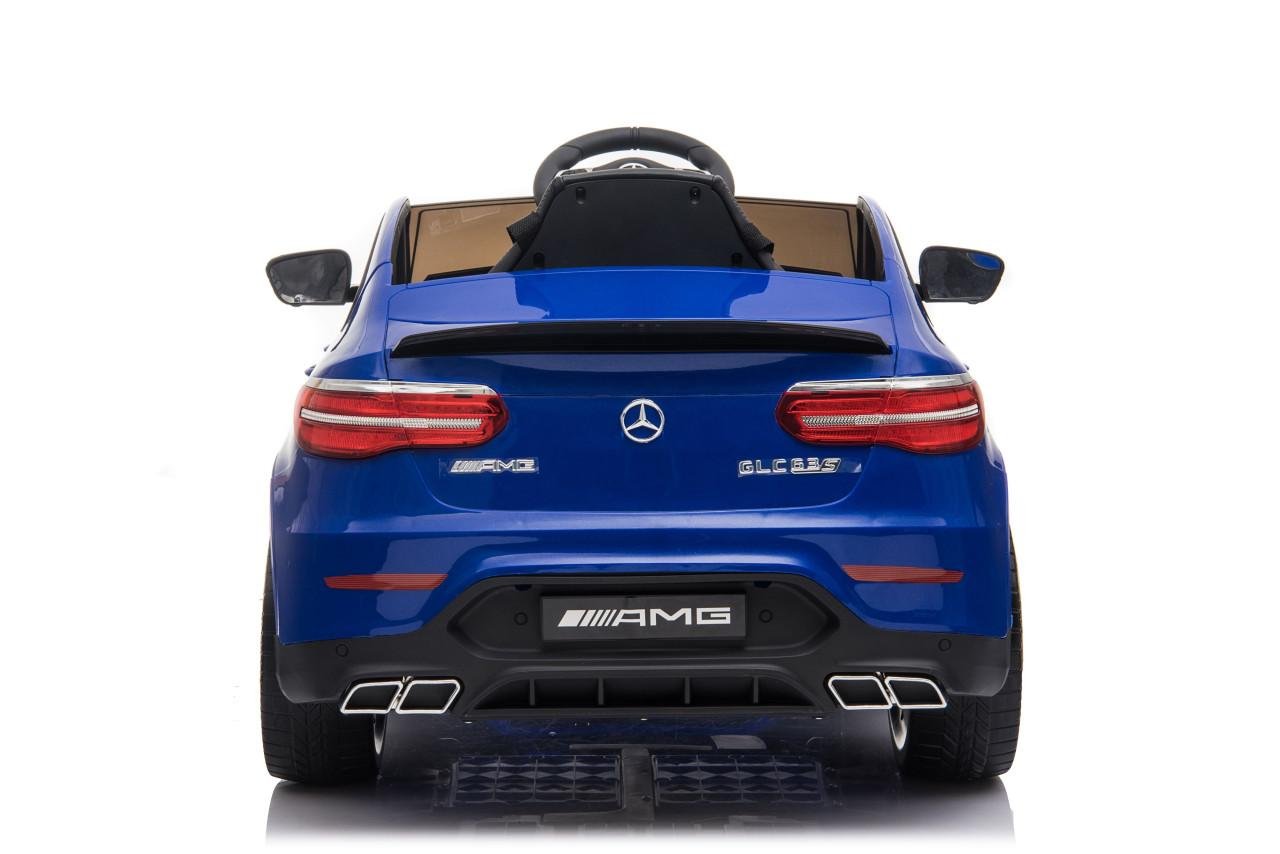 Elektrische Kinderauto 12V–Mercedes-Benz GLC 63S AMG | Blauw