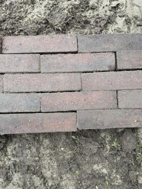 Klinkers waalformaat 44m2
