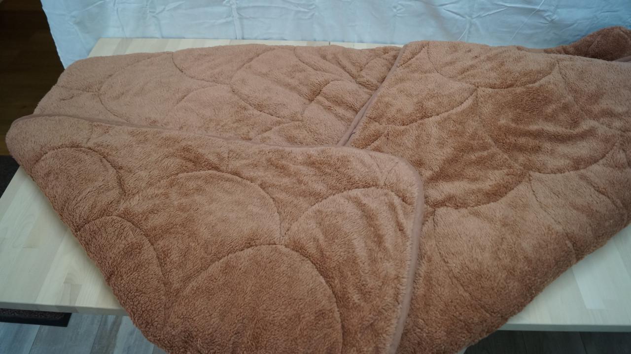 Happybed wasbaar all season dekbed / teddy plush / taupe