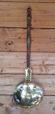Oude Koperen Bedpan Origineel