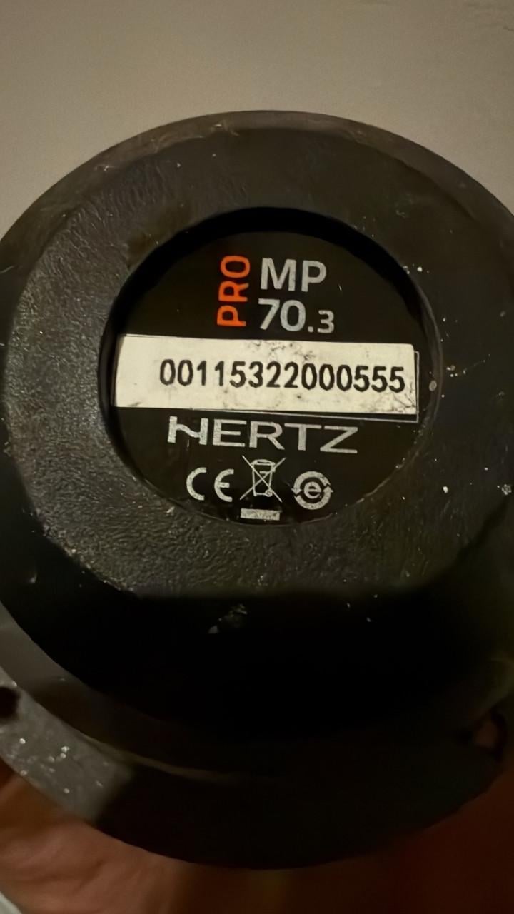 Pro Audio systeem Hertz&AudioControl