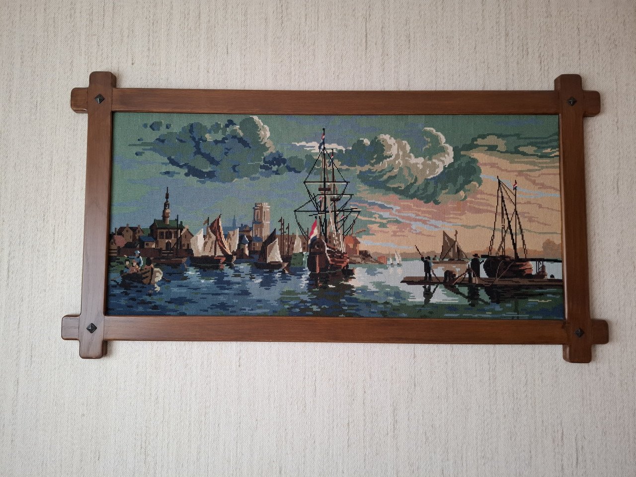 Geborduurde schilderijen