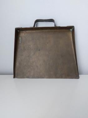 Koperen vloerblik. Gereserveerd.