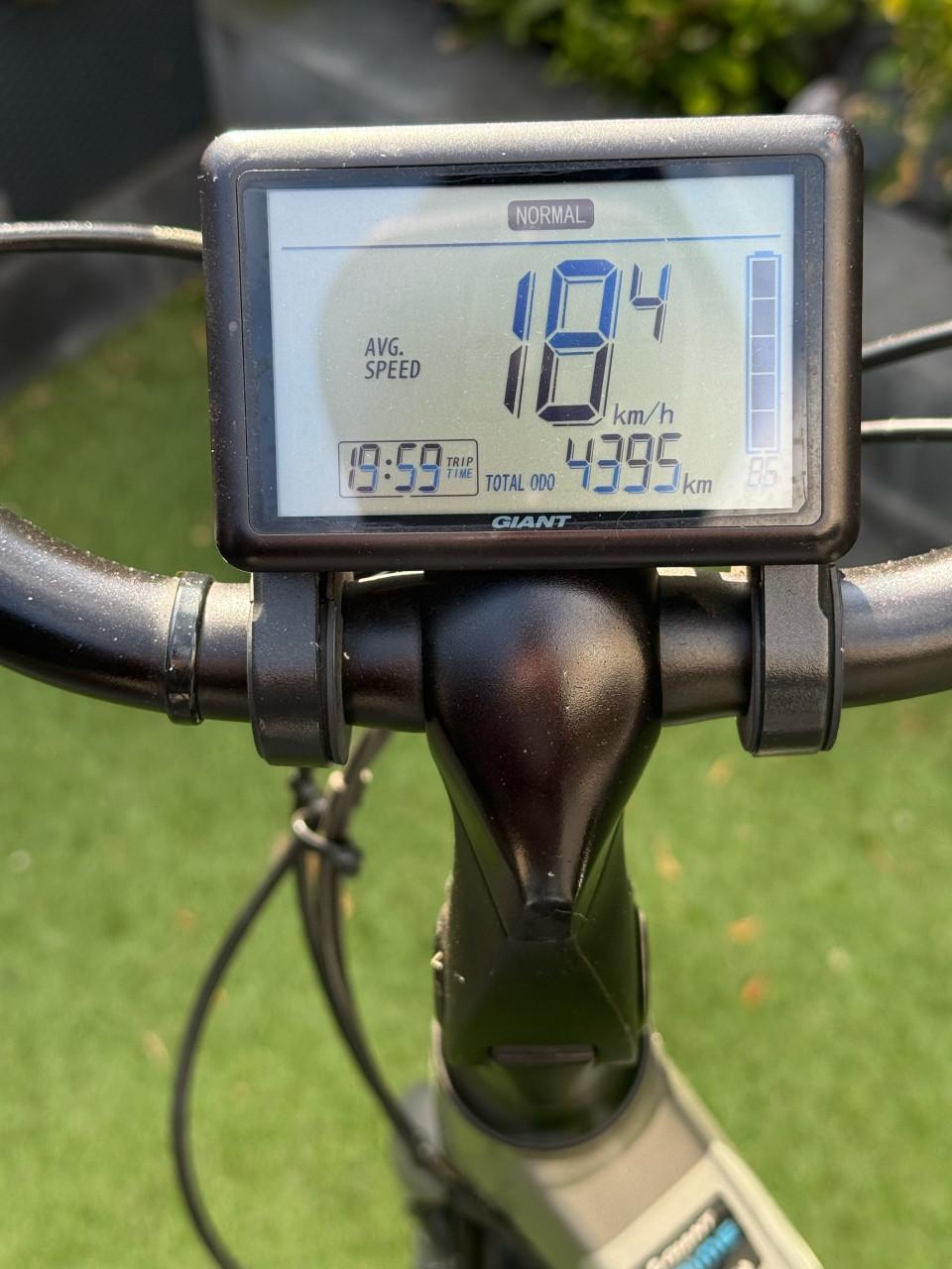 Electrische damesfiets Giant met Yamaha middenmotor