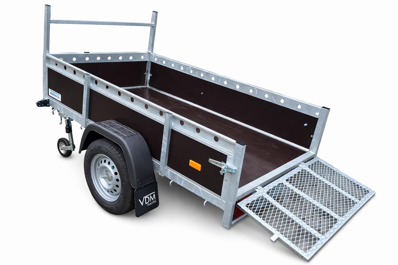 Nieuwe VDM ongeremde bakwagens uit voorraad | 750 kg | Scherpe prijzen