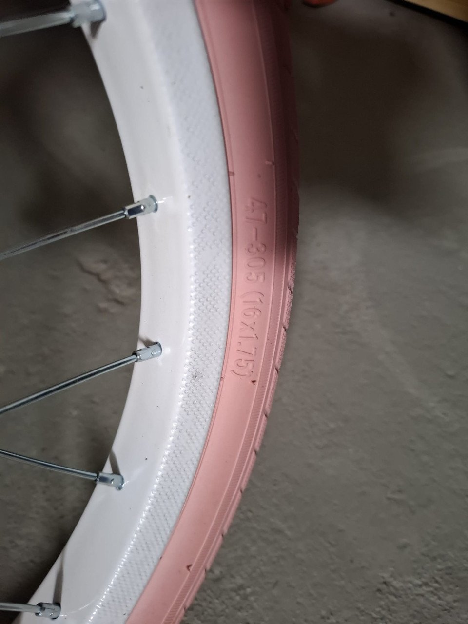 Kinderfiets nieuw