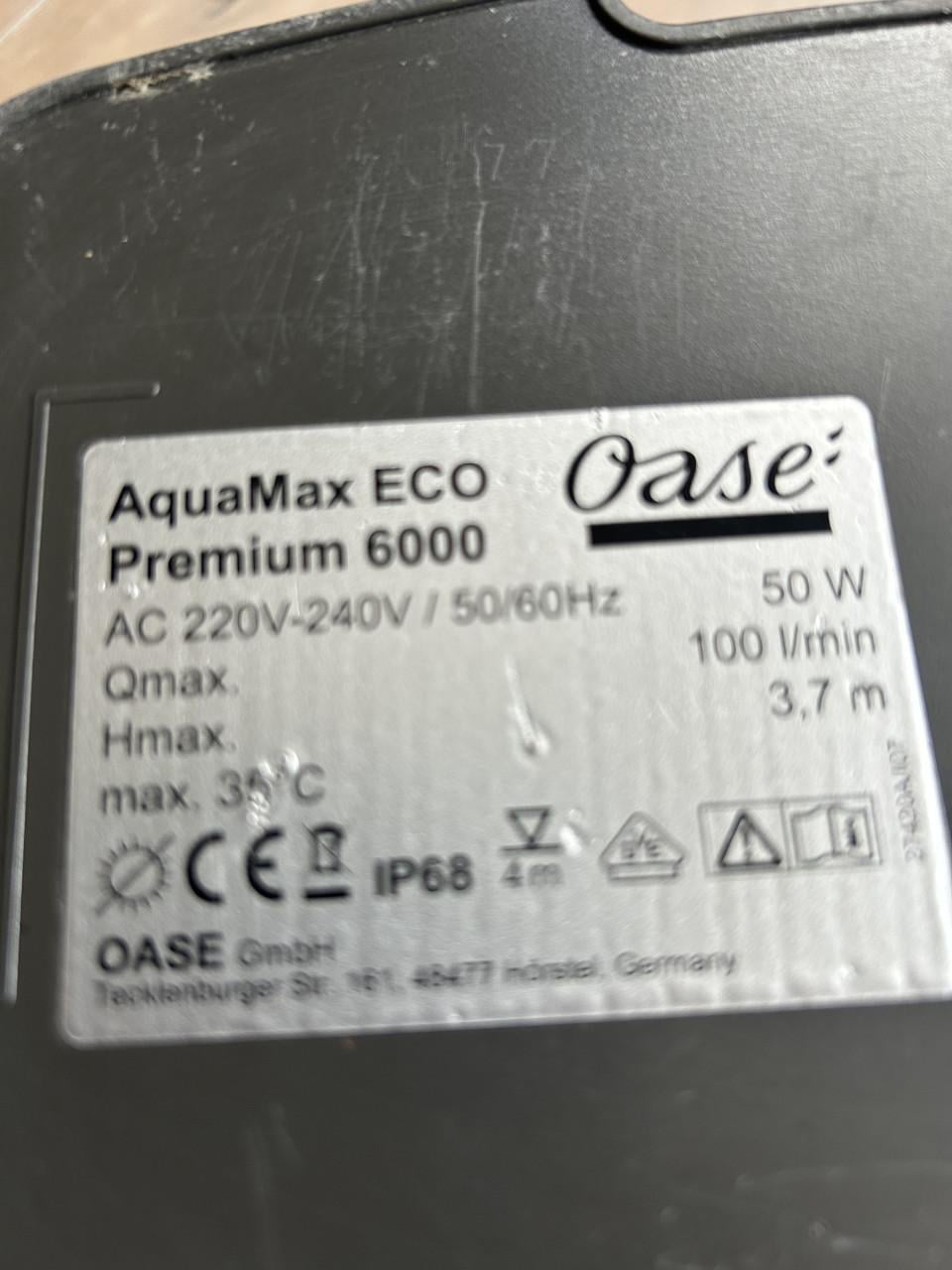 Te koop oase eco primium 6000 sterkte en zuinige Vijverpomp
