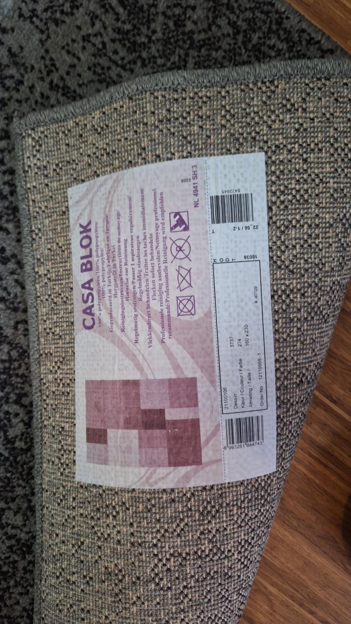 Vloerkleed Casa Blok 160x230 cm
