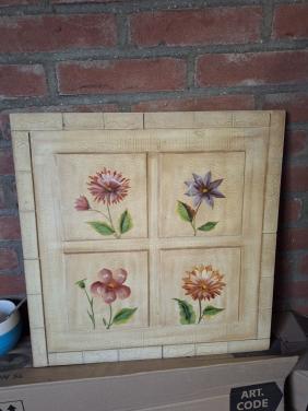 Houten wanddecoratie