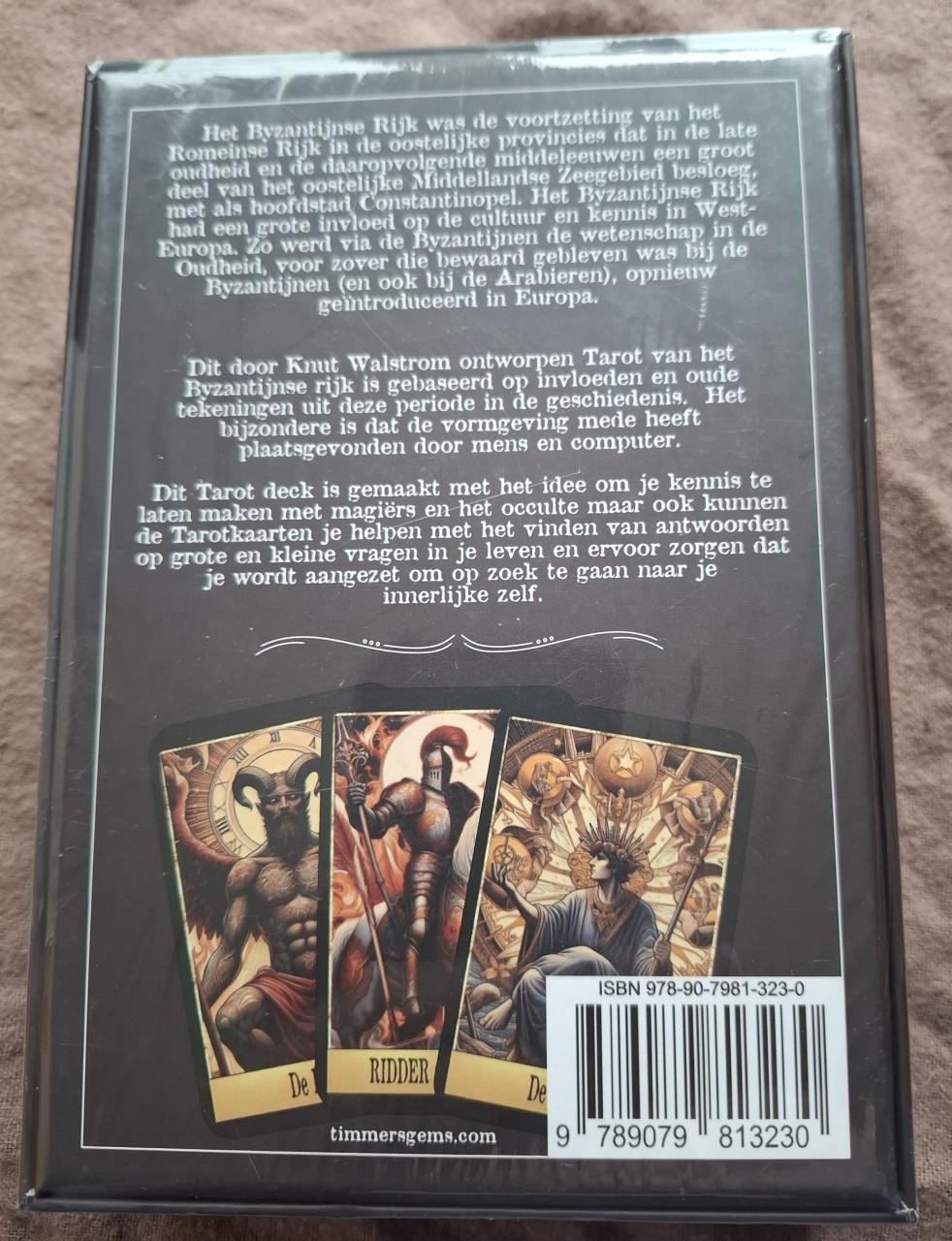 Tarot kaarten byzantijnse rijk nieuw in seal