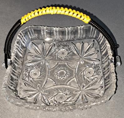 Mooi z.g.a.n. kristallen schaal (vintage)