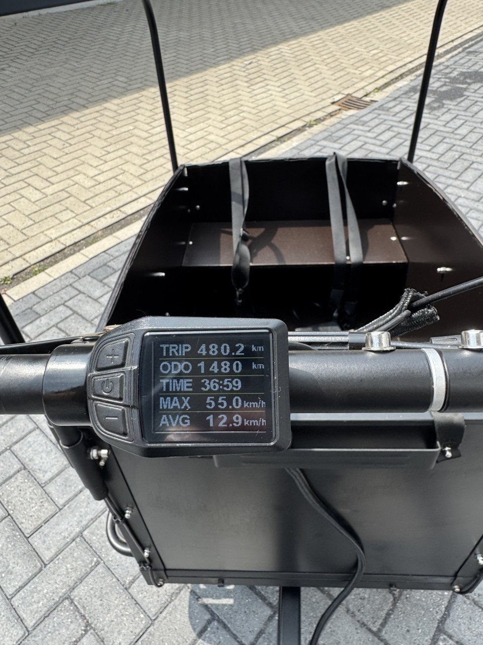 ZGAN Vogue Troy elektrische bakfiets 1500KM!
