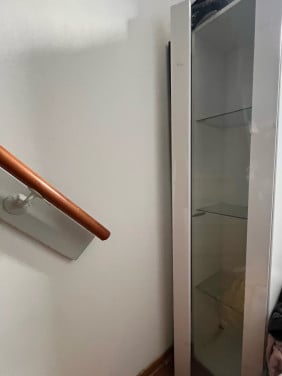 Vitrinekast met led verlichting