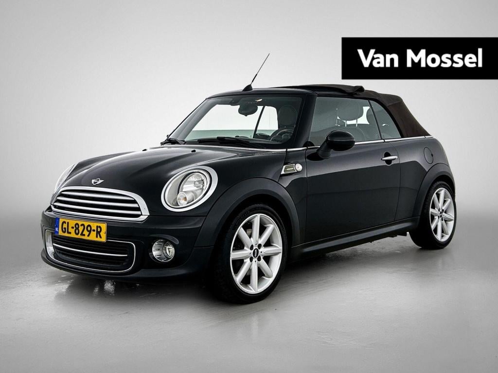 Mini Cooper Cabrio mini 1.6 | lmv | parkeer sensoren | leder | cruise contr