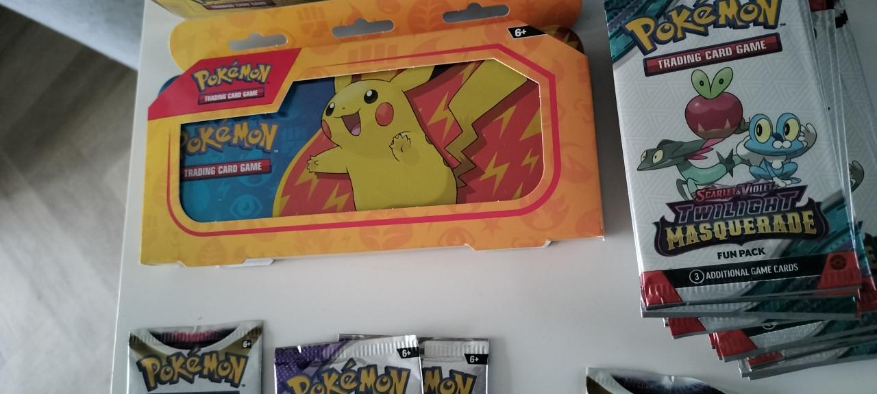Pokemon Sealed Tcg electrode vbox fun packs