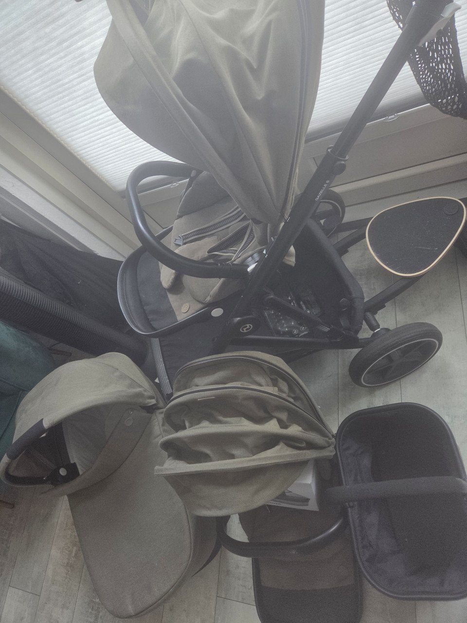 Complete duo kinderwagen Cybex Gazelle S