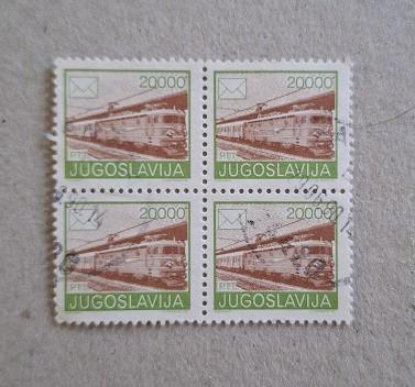 Postzegelblokjes van 4 Stuks