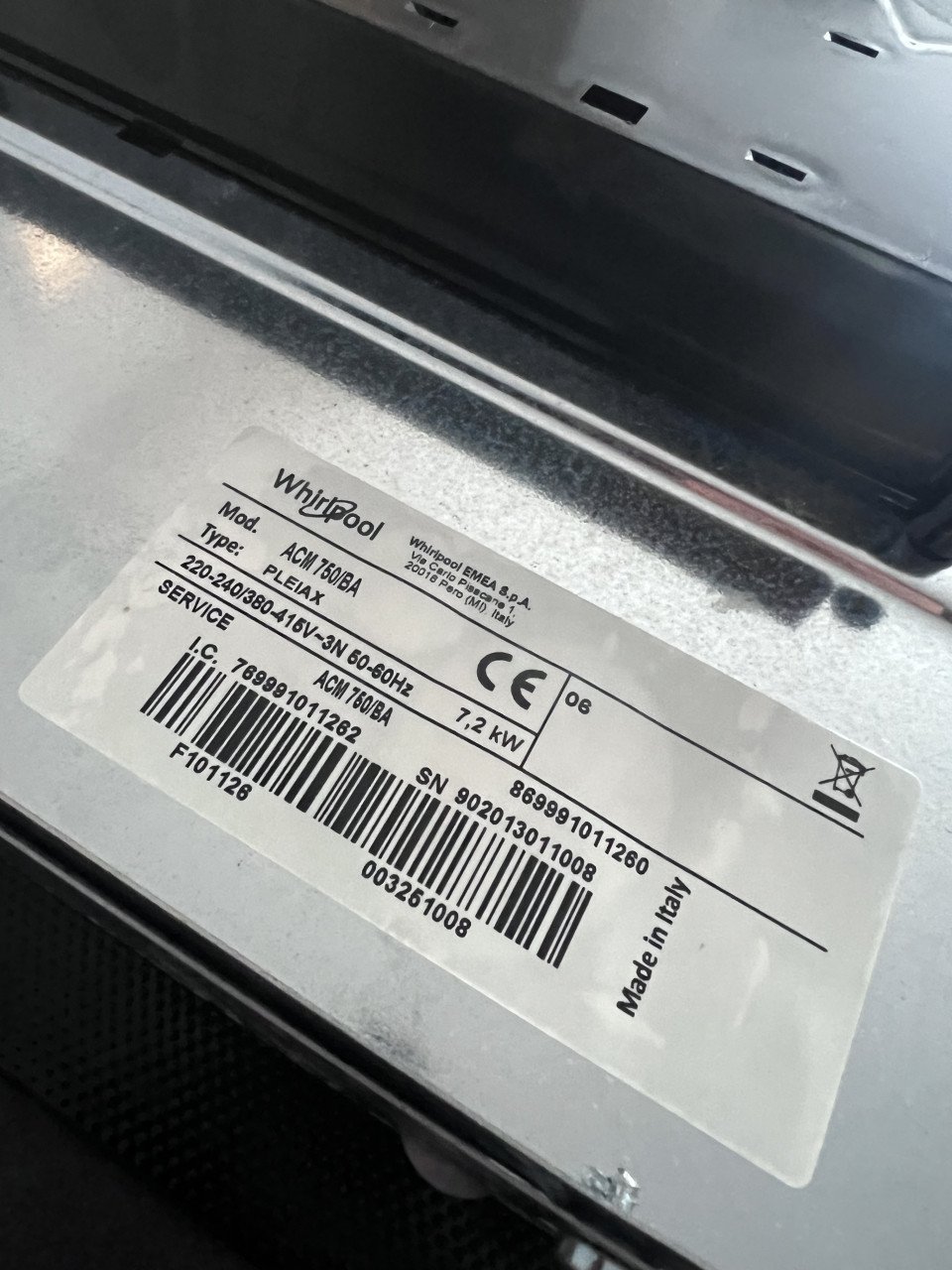 Nette Whirlpool Inductiekookplaat