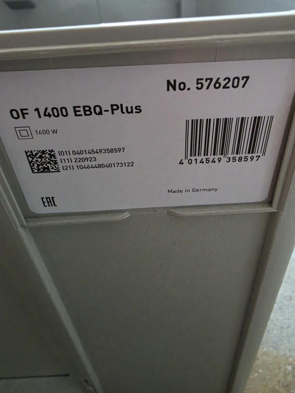 Festool OF 1400 EBQ-plus bovenfrees