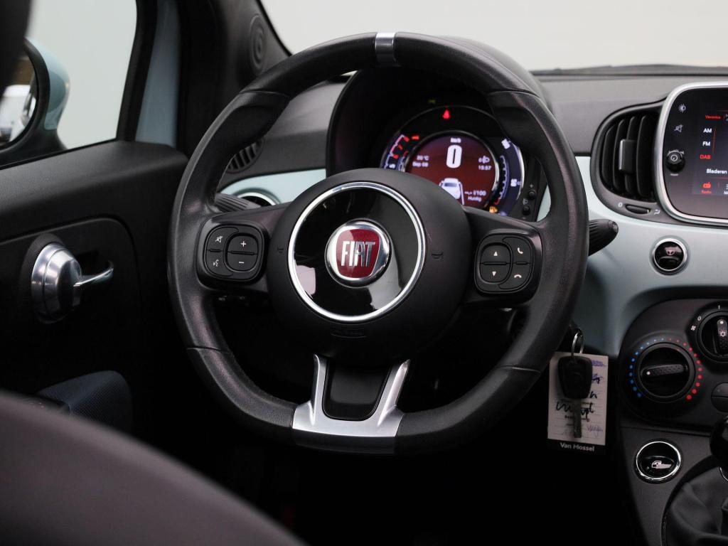Fiat 500 1.0 hybrid launch edition | lmv | schuifdak! | parkeer sensoren | 
